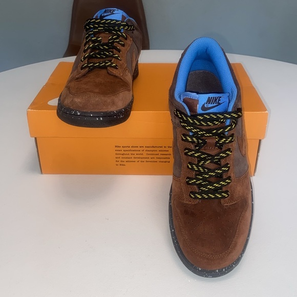 Nike Dunk Low CL Baroque Rustic Brown Men’s Size 7.5/Women’s Size 9 - Picture 3 of 15